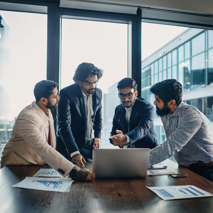 group men are around laptop word business screen 170153 6261